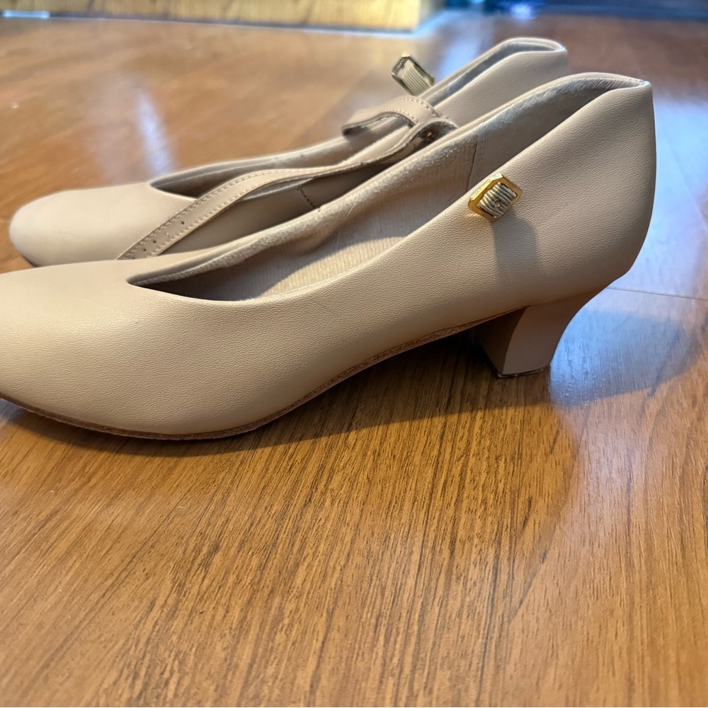 Elegant Beige Women's Heels